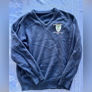 Edinburgh University Assoc. Football Club | Vintage V-Neck Sweater